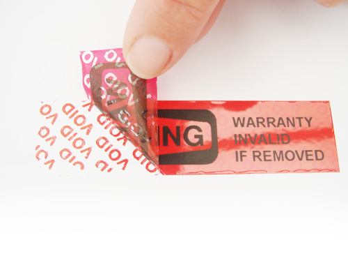 Security/Tamper Evident Labels